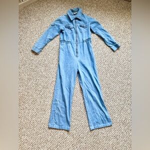 Zz Mizz Lizz Denim Jean jumpsuit vintage southwestern